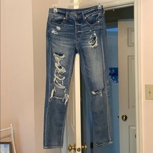 American Eagle Tom Girl jeans
